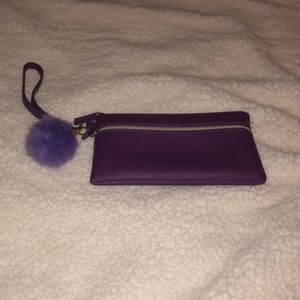 Purple clutch